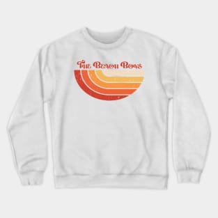 Retro style vintage The beach boys Crewneck Sweatshirt